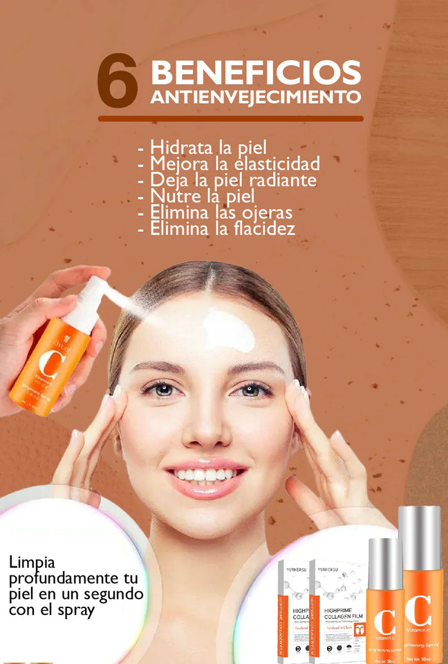 BEAUTY PATCH - PARCHES DE COLAGENO + VITAMINA C